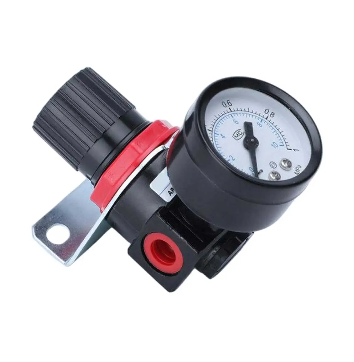 Электромагнитный клапан AR2000 02 G1/4'' Mini Air Pressure Regulator Relief Control Compressor Valve Gauge Fitting - Air Treatment Units Пневматика — деталь 2