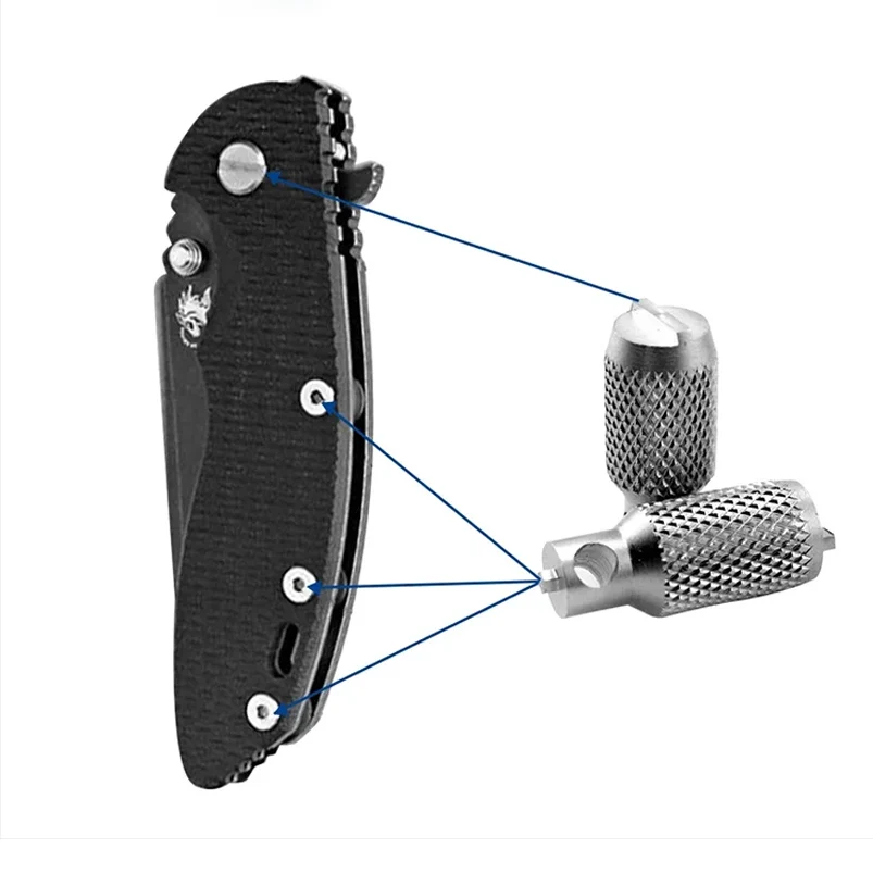 

Stainless Steel Material Knife Handle Screws Remove Tools Spindle Nails Wrench Screwdriver Spanner For Rick Hinderer XM18 XM-18