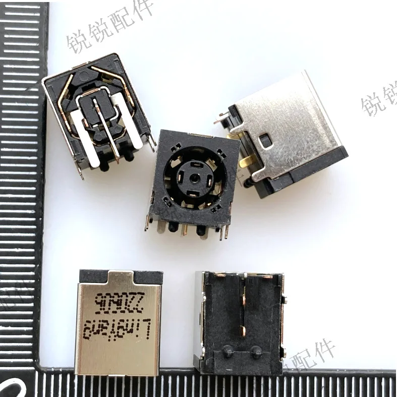 For new original notebook, power head interface 7.4 * 5.0 female seat, round hole DC charging port connector