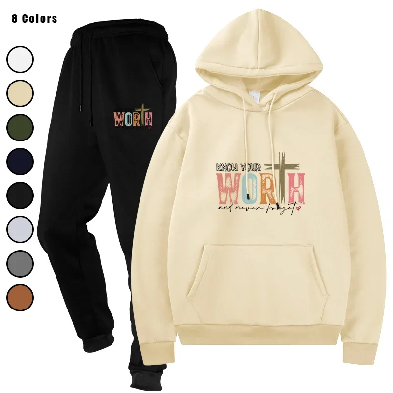 

Fashion Mens Jogger Pants Italia Milan Printed Hooded Sweatshirts Male Daily Casual Sport Jogging Suit