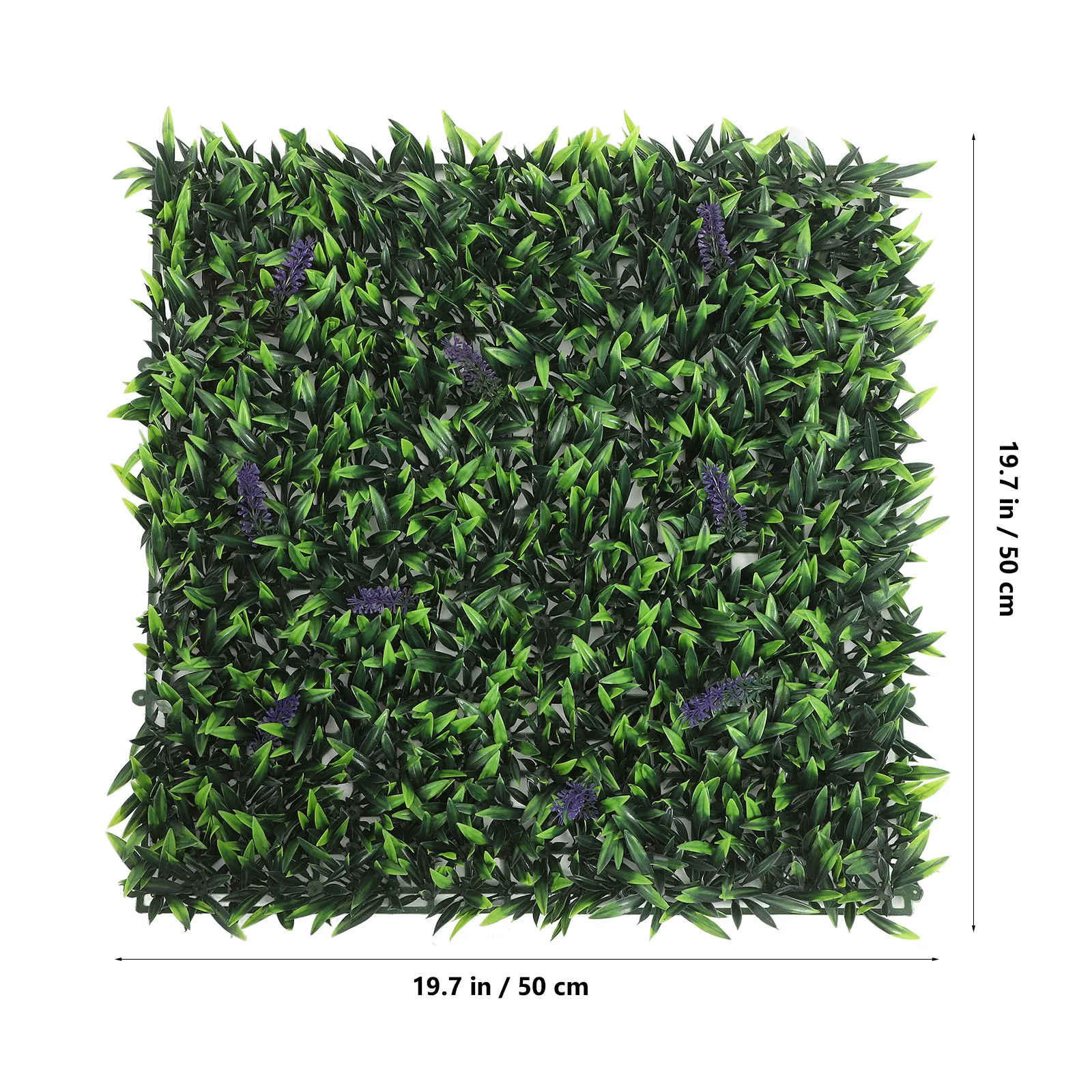 50×50cm人工芝生植物グラスウォール背景花人工緑草ウェデ - Flower Wall Panel のレビューと価格