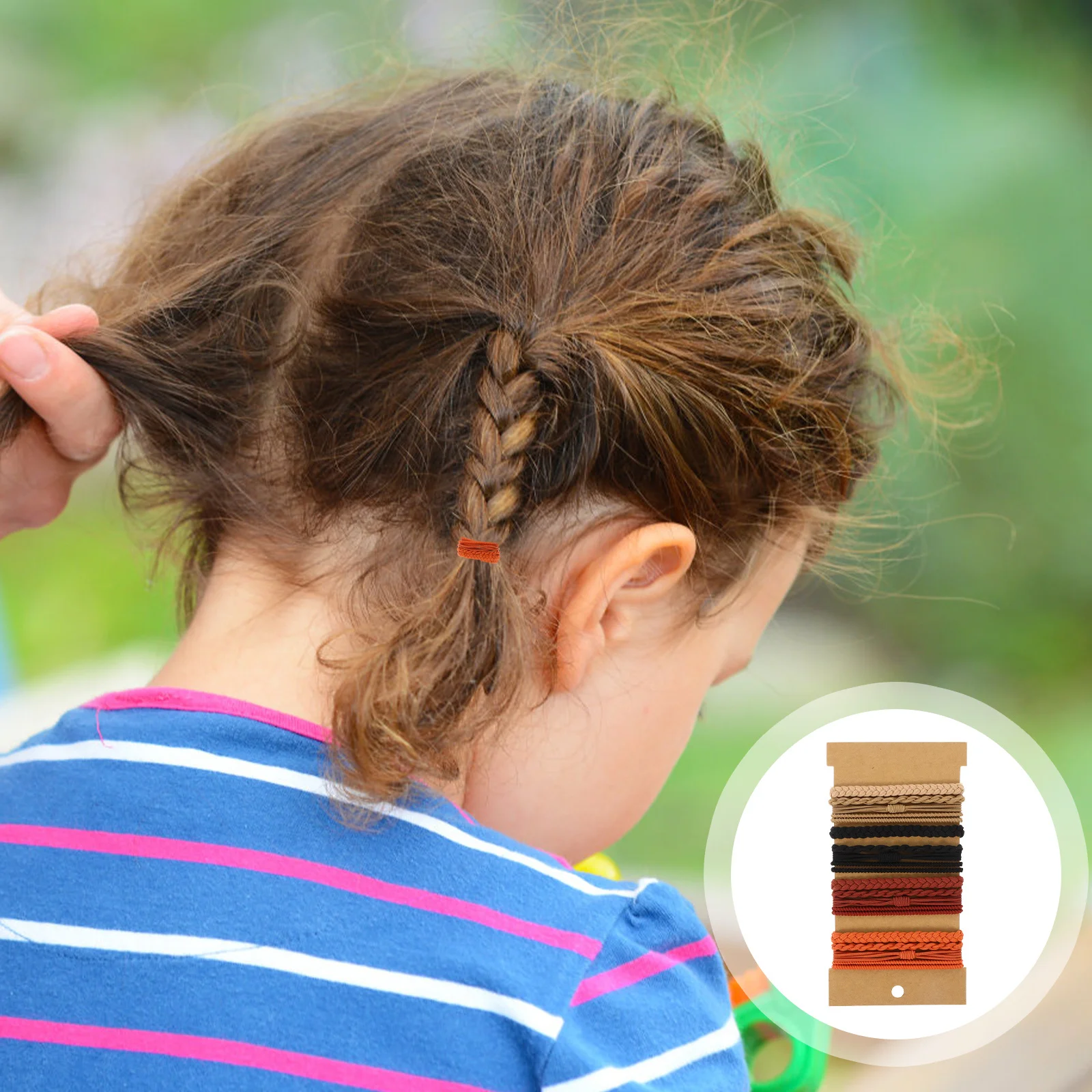 

16Pcs Elastic Hair Ties Vintage Ponytail Holders for Women Sports Yoga Workout Hair Accessories Ponytail Holders