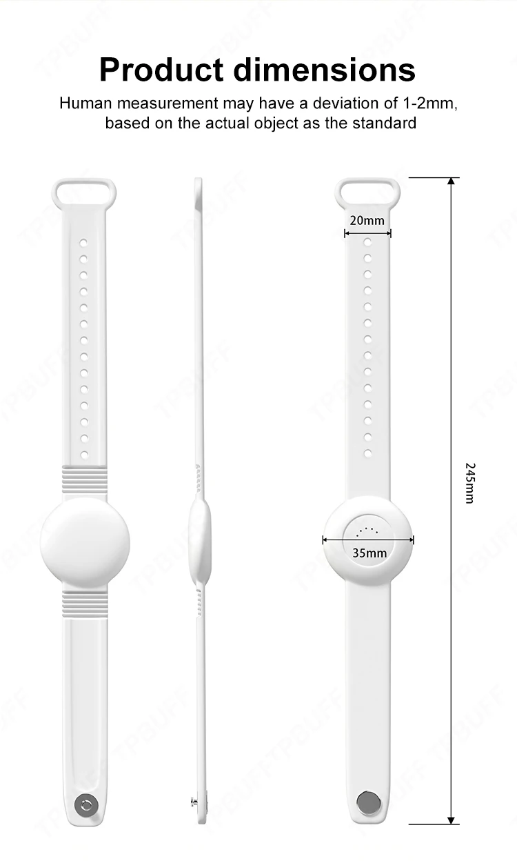 Android Smart Location Tracker Bracelet for Iphone Google Find My App Waterproof GPS Kid Elderly Finder Precise Positioning Tag