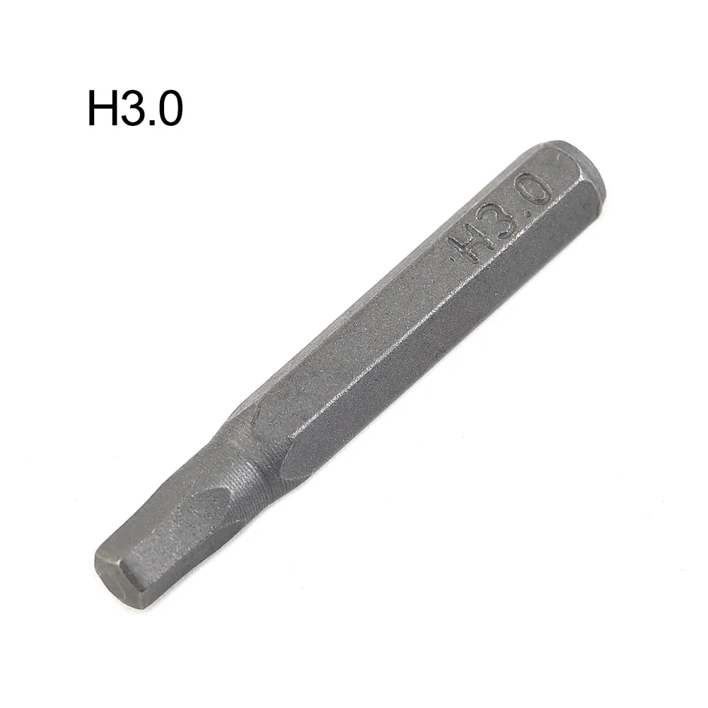 Household Appliances Screwdriver Bit Power Tools Small Hex 28mm Length H0.7 H0.9 H1.5 H428mm High-strength Steel