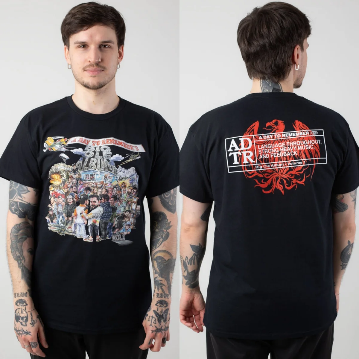 Pop A Day To Remember Grafik-T-Shirt aus Baumwolle, Unisex, Sommer, kurzärmelig, modisches Marken-T-Shirt, luxuriöses, lässiges Vintage-T-Shirt – Detail 6
