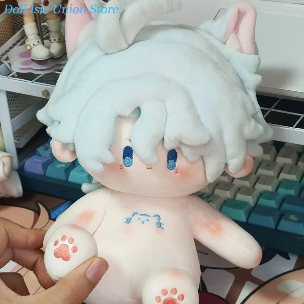 لعبة هونكاي: ستار السكك الحديدية 20 سنتيمتر Khaslana Phainon لطيف أفخم وسيم القطن دمية دمية محشوة تأثيري فستان بلوشي دمية