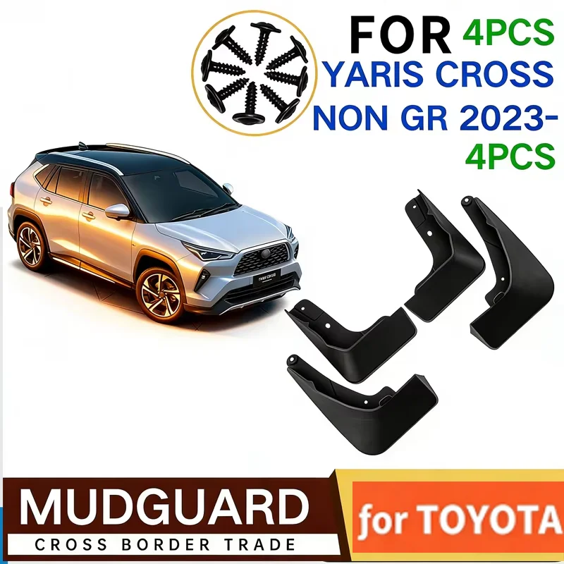 Suitable for Toyota Yaris Cross Non GR 2023-2025 low profile fender leather car