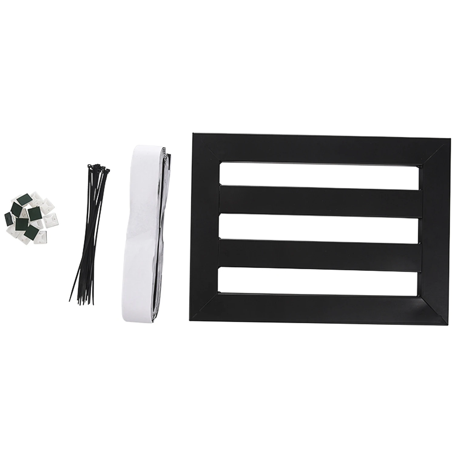 

Guitar Effects Pedalboard Aluminum Pedal Board with Magic Cable Straps Ties Guitar Accessories