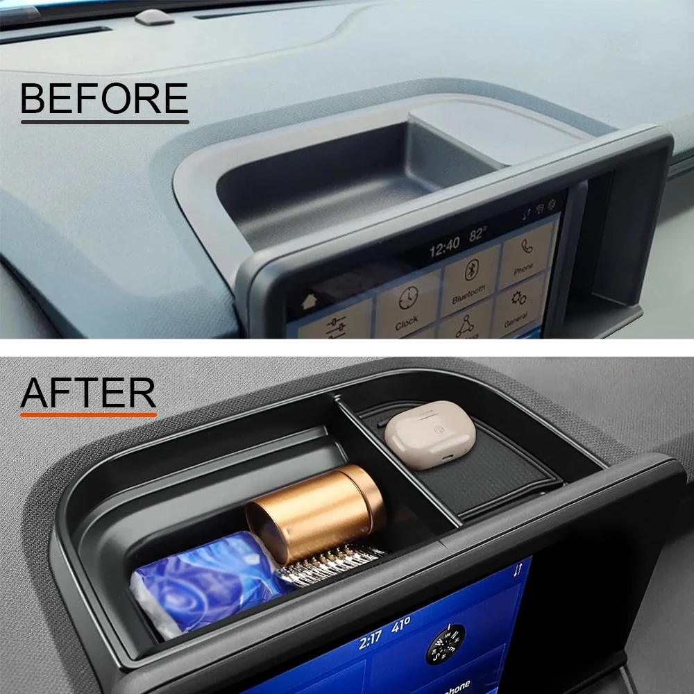 Dashboard Storage Tray Compatible with Ford Maverick 2024 2022-2023 Maverick & Hybrid XL XLT Lariat Accessories - Image 4