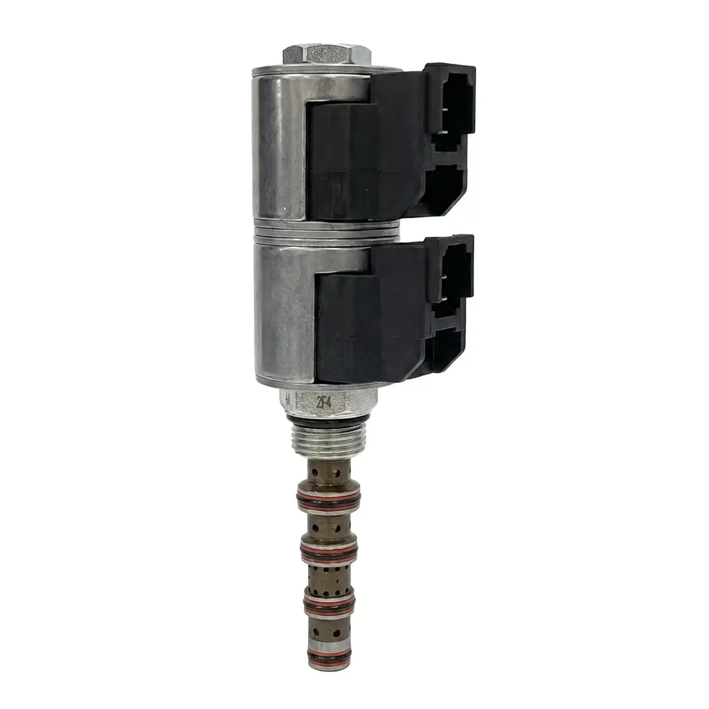 ISV08-58C 3 Position 5 Way Hydraulic Solenoid Directional Valve 350 Bar Threaded Cartridge Factory Direct OEM Customized