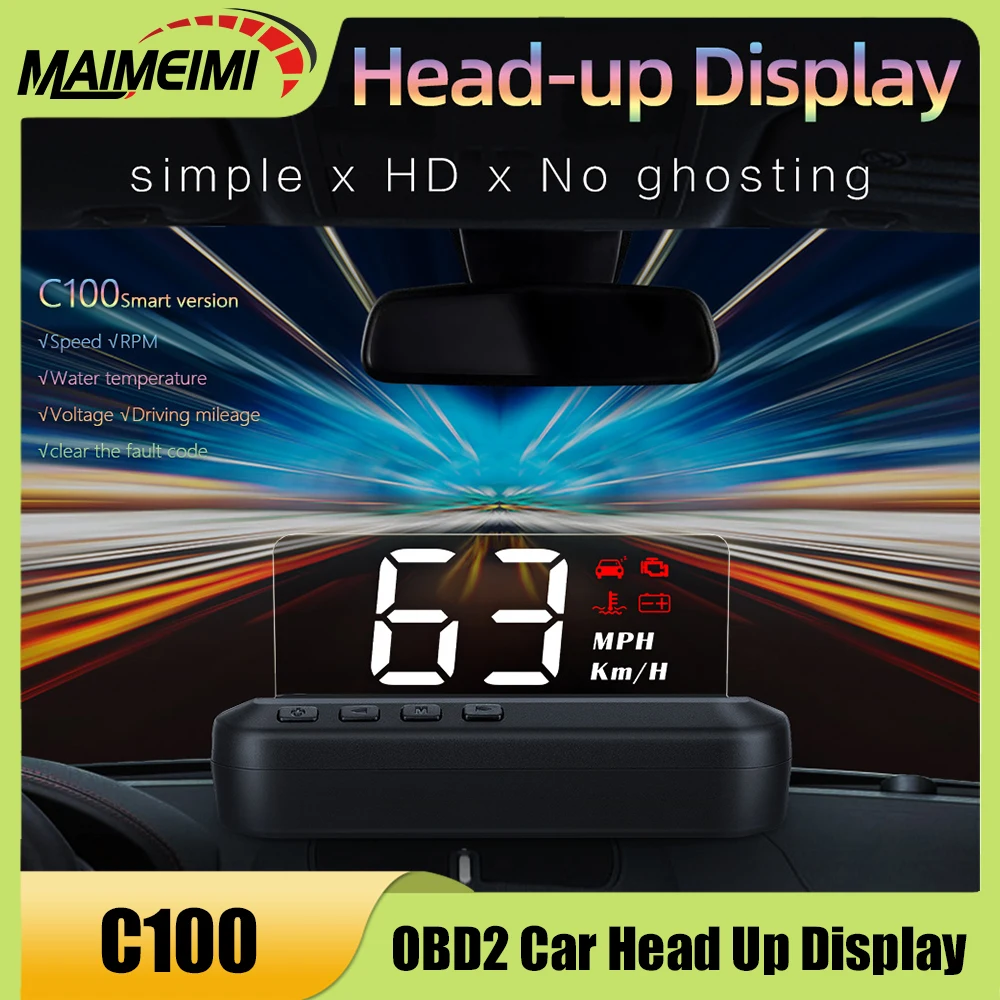 C100 OBD2 Hud Car H…