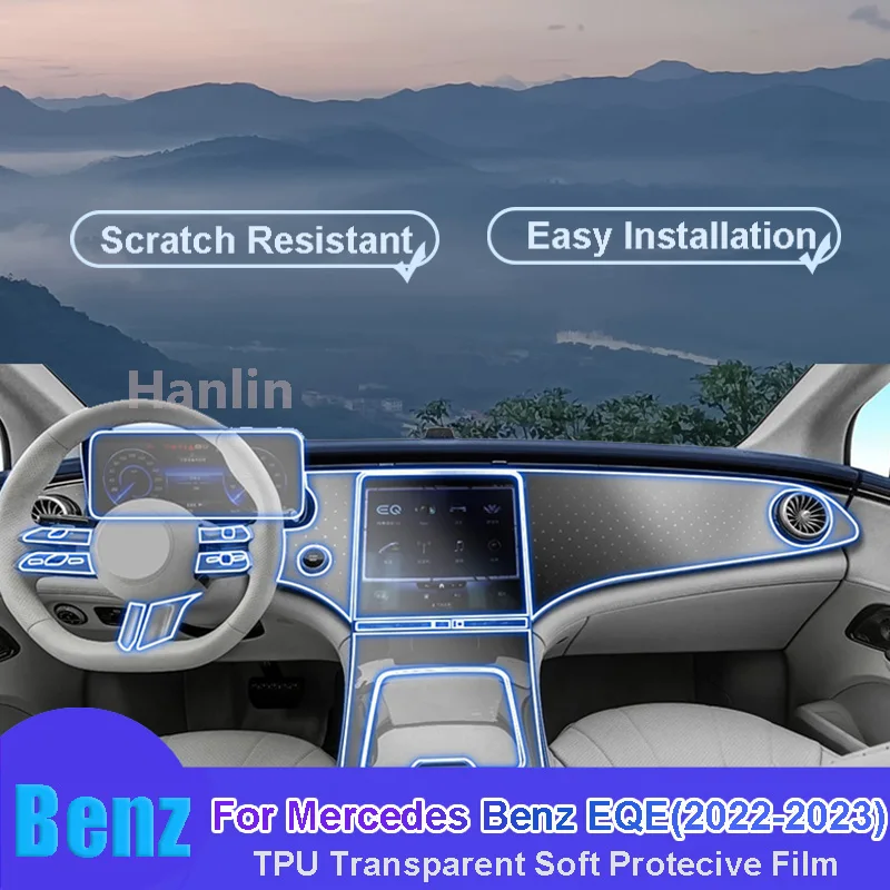 

Для Mercedes Benz EQE(2022-2023), Автомобильная GPS-навигация, ЖК-экран, фотозащита, декоративные наклейки