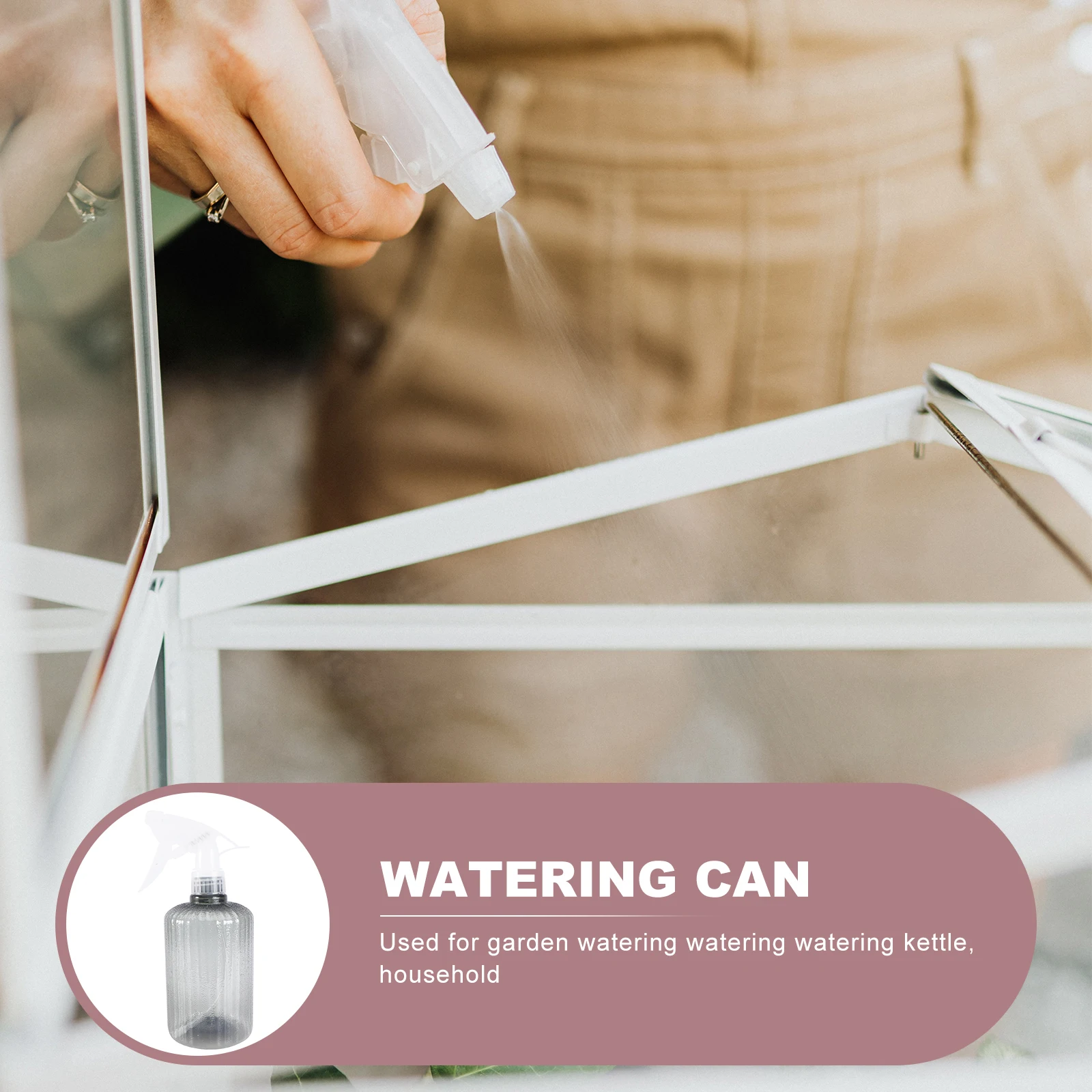 

1Pcs Spray Bottle High Quality Leakproof Plastic Sprayer Large Volume for Plants Watering Garden Care Home Cleaning Efficient