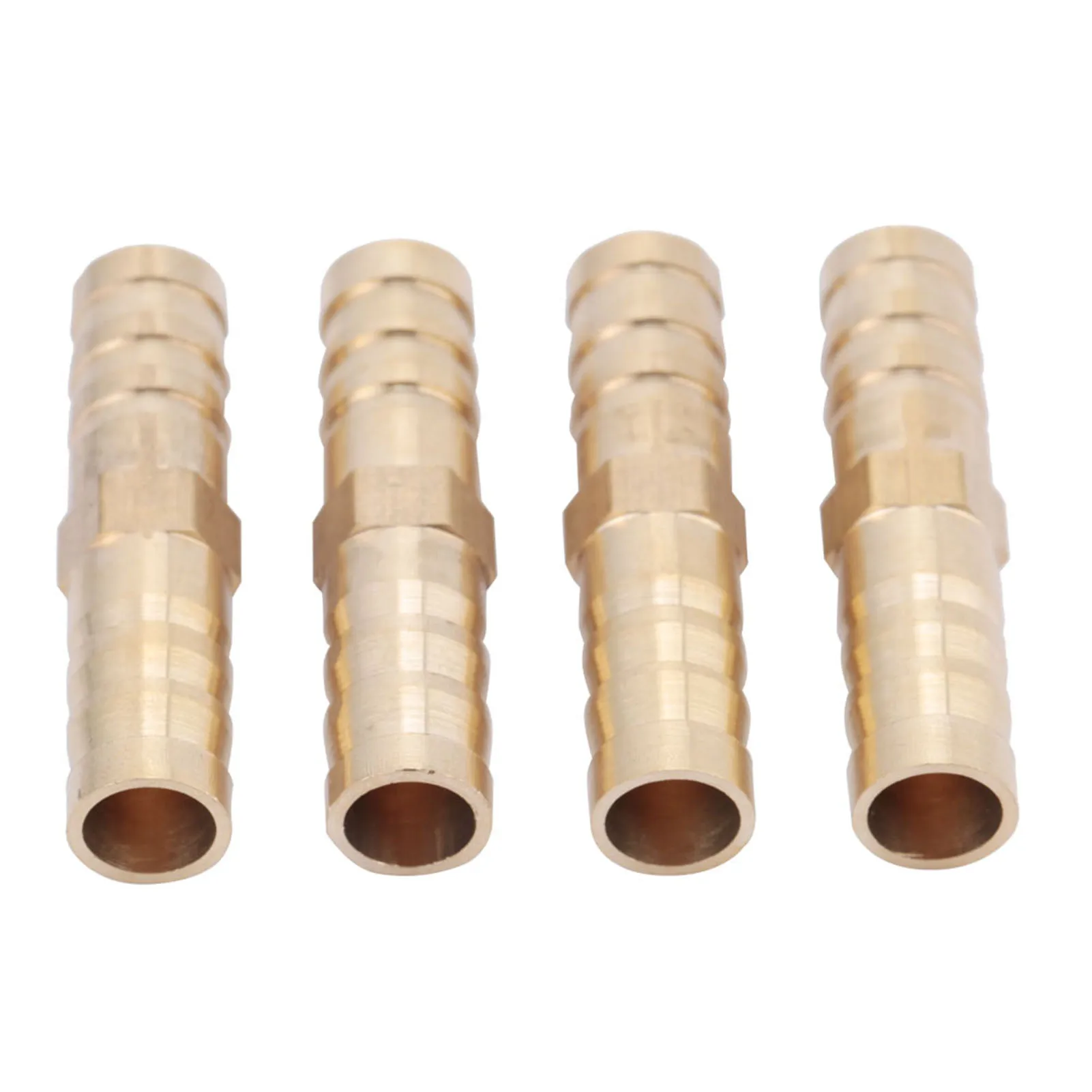 4Pcs 6-8mm Barb Reducing Plug Connector Brass Fitting Reducing Pipe Pipeline Maintenance Fittings Tools