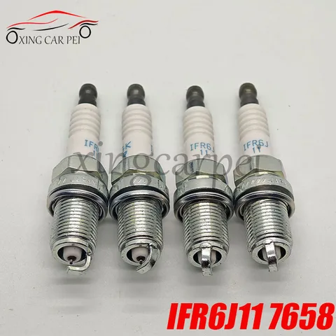 4 шт. IFR6J11 7658 иридиевая свеча зажигания для Suzuki Liana Baleno Grand Vitara Ignis Jimny Swift SX4 Wagon R Fiat Sedici 09482-00550