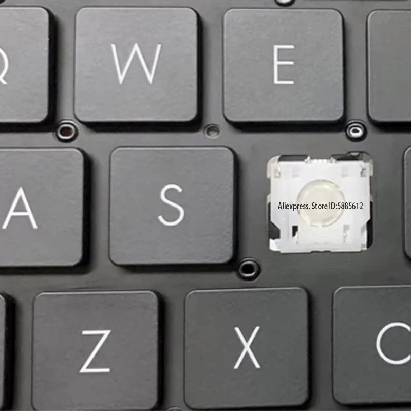 Wymienny klawisz i zacisk nożycowy i zawias do klawiatury Asus VivoBook Flip 14 TP420 TP420UA TP420IA TP420LA USA