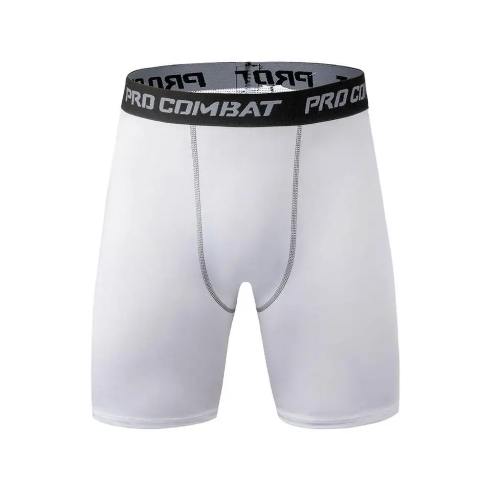 Men's Leggings Compression Pants Sports Leggings Basketball Quarter Shorts Quick Drying Running Training Stretch Fitness Pants, image 9