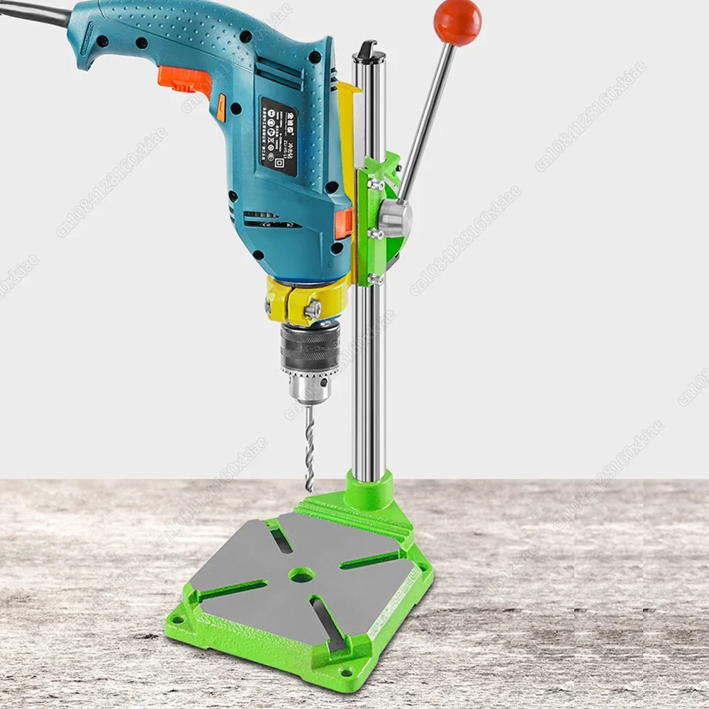 90 Degrees Rotate Electric Power Drill Press Stand Table for Drills Workbench Clamp for Drilling Collet 38-43mm New Durable