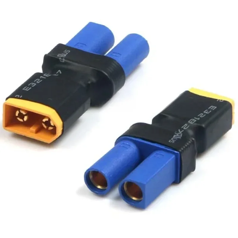 EC5 Male Female to XT90 XT60 TRX T Plug Male Female No Wire Connector Plug Adapter for RC FPV Vehicle Lipo Battery Esc Connector view 2