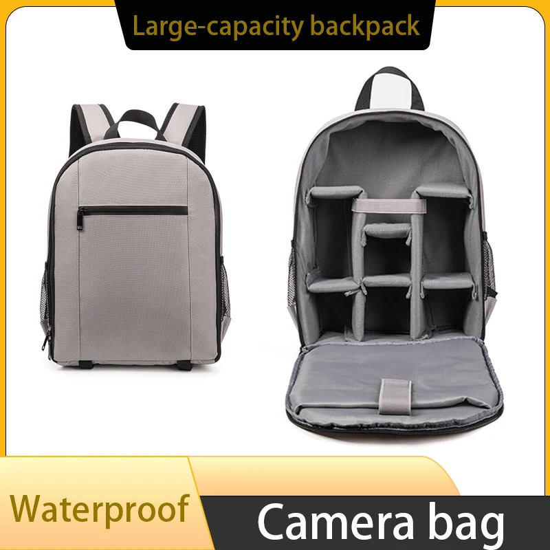 Compact, lightweight and convenient camera bag, waterproof bag for outdoor photography, backpack for hiking and photography