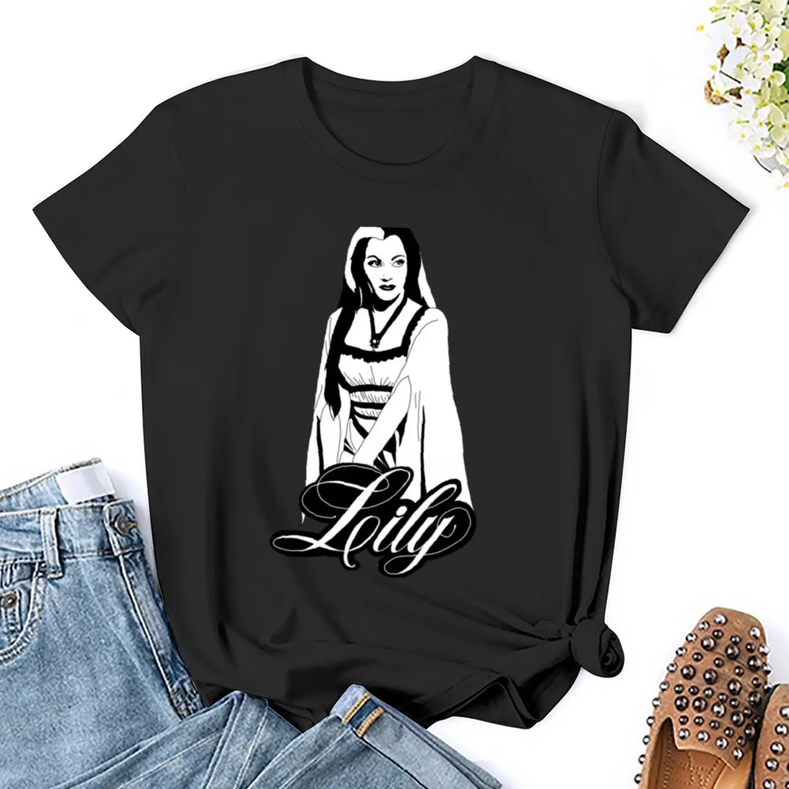 Camiseta Lily para mulheres, camisetas femininas