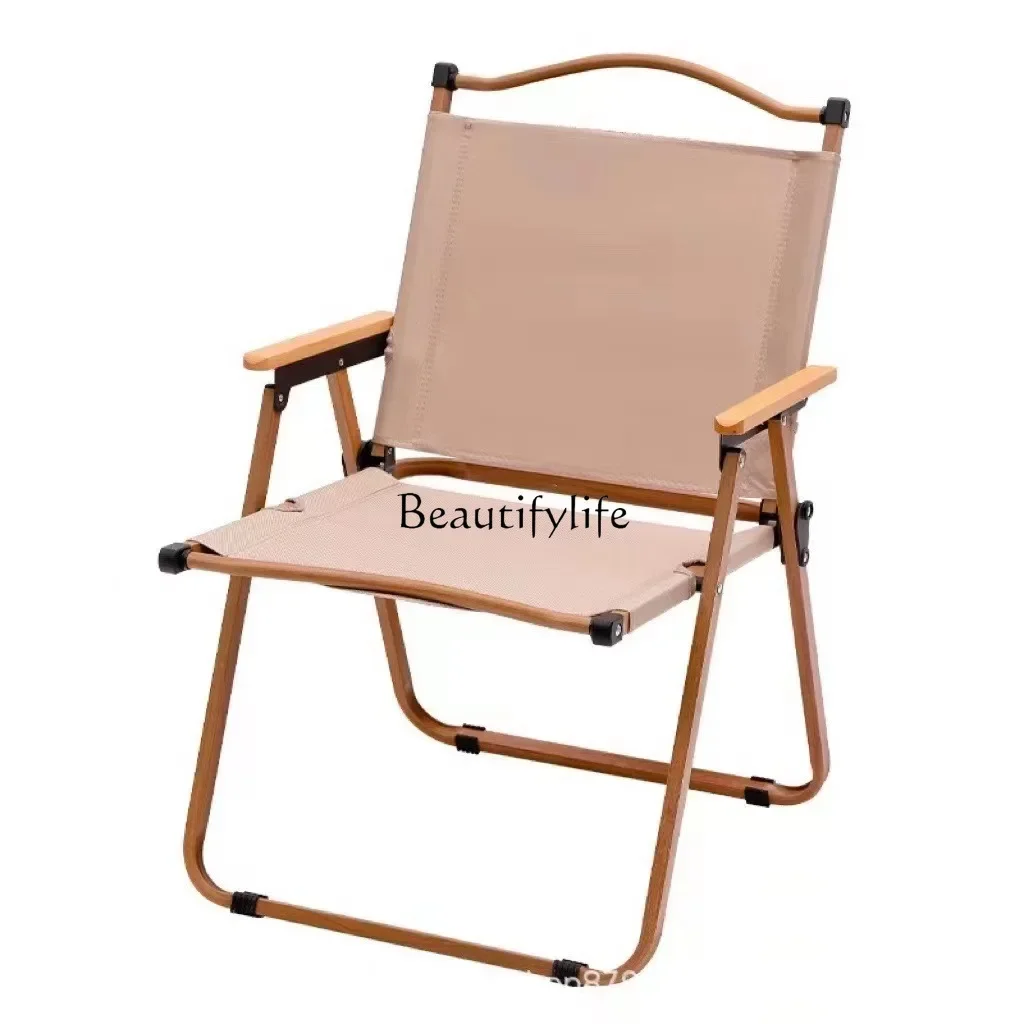 

ls 42Camping Outdoor Folding Chair Aluminum Alloy Camping Beach Picnic Chair
