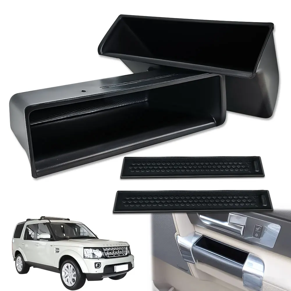 For Land Rover Discovery 4 LR4 2010-2016 ABS Car Accessories Interior Door Handle Storage Box Glove Armrest Box Tray Organizer