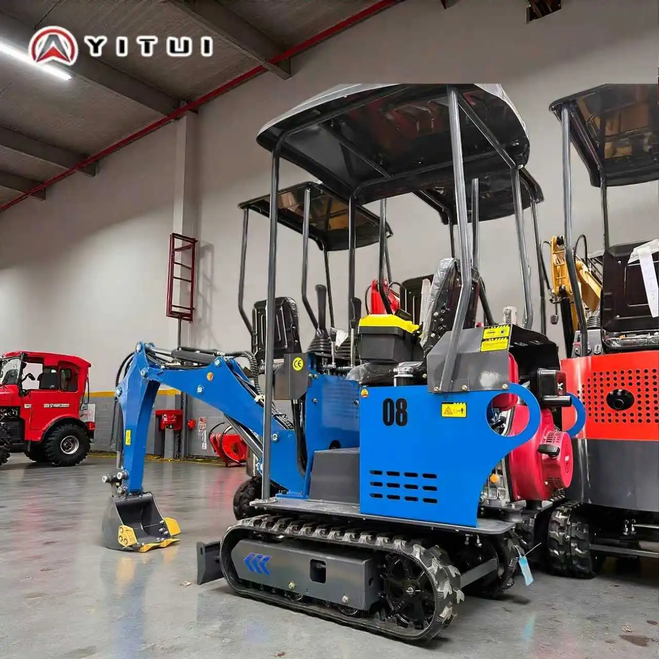 

Customized High-Efficiency 0.8 Ton Mini Excavator EPA Certified with Bucket for Digging & Loading Tasks for Farm Use for Sale