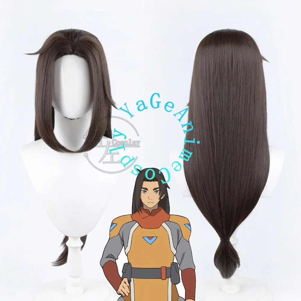 Anime Jay Cosplay Wig Tied Hair for Halloween Fantasy Costume Party Stage Show and Character Photo Shoot