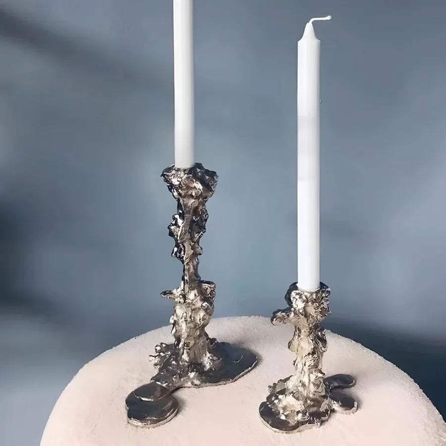 

Stick Candle Holder Birthday Metal Tealight Stand Candle Holder Unique Wedding Decor Table European Romantic Bougeoir Room Decor