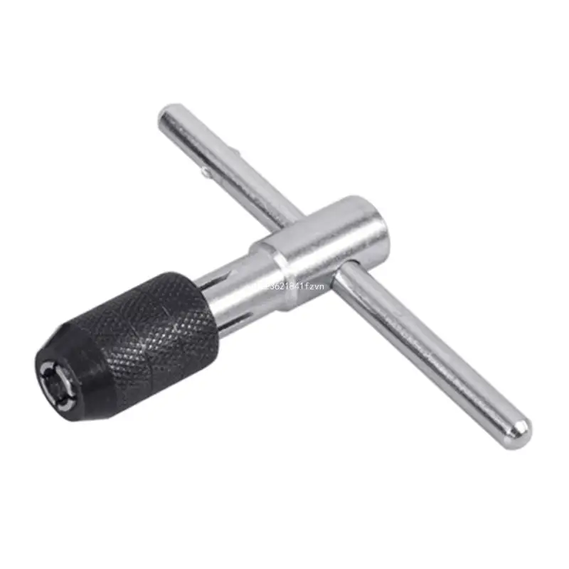 Upgraded Ratchet Tap Wrench Adjustable T-Handle Tap Wrench Capacity M3-M6 Carbon Steel for Automovtie Repair Tool Dropship