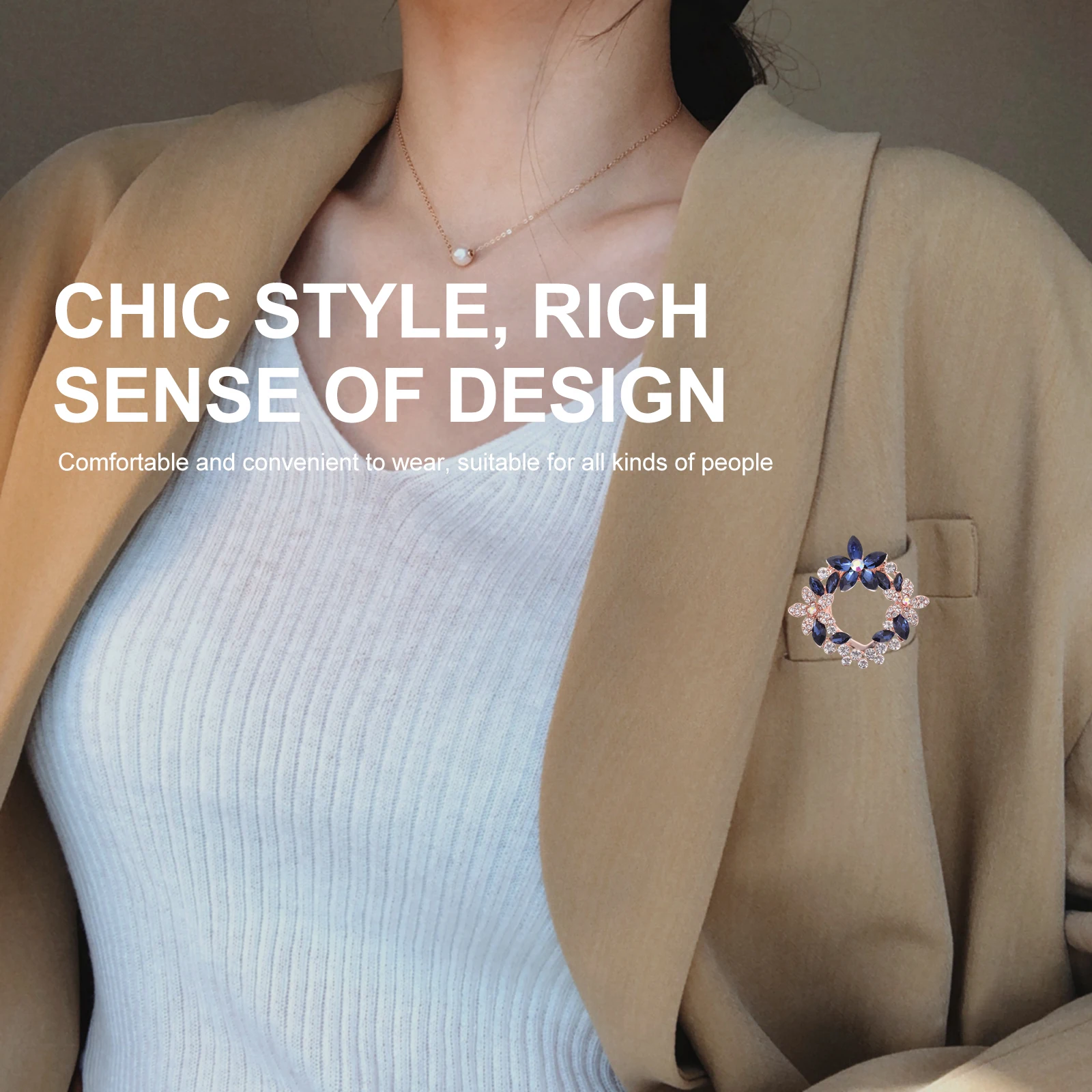 

Vintage Scarf Buckle Creative Alloy Brooch Pin For Women Shawl Clip Clothing Decor Scarf Holder Party Breastpin Ring Accessory