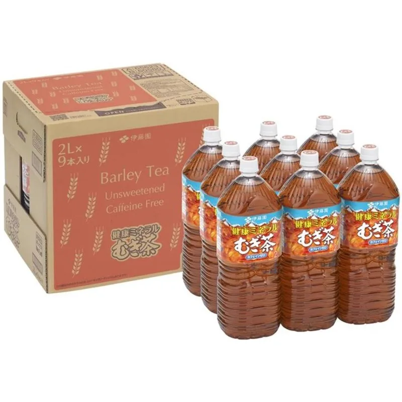 伊藤園 RROボックス 健康ミネラル麦茶 2L×9本 国内配送・送料無料