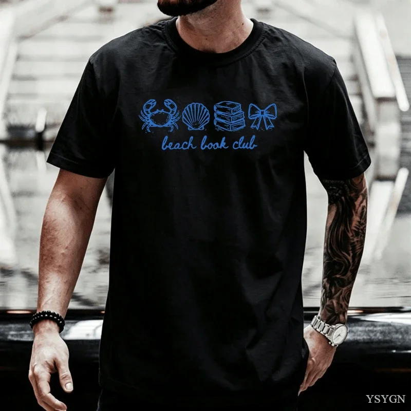 Book Lover T Shirt Women Book Club T-Shirt Casual Short Sleeve Bookish Reading Tshirt Graphic Tee Streetwear Clothes Tops