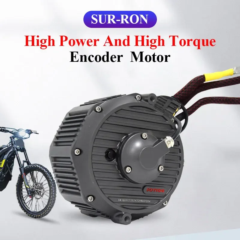 10KW Motor for SURRON Light Bee X High Power and High Torque Encoder Motor SUR RON Modified Motor