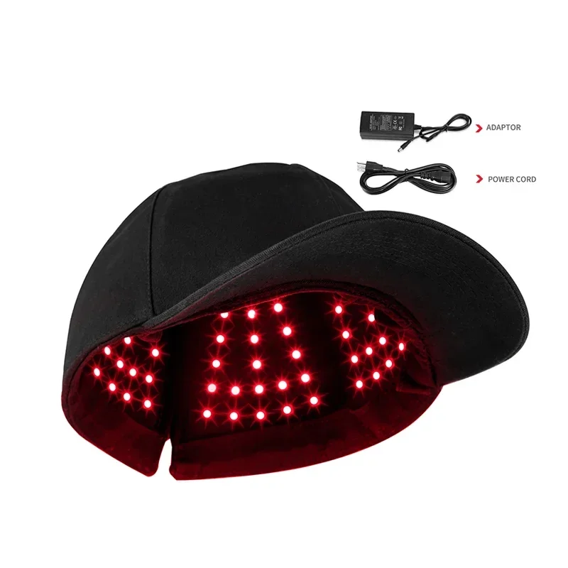 Kinreen Phototherapy New 3D Nir Device Infra Near Infrared LED Red Light Therapy Hat Helmet Hair Regrowth Cap For Hair Growth