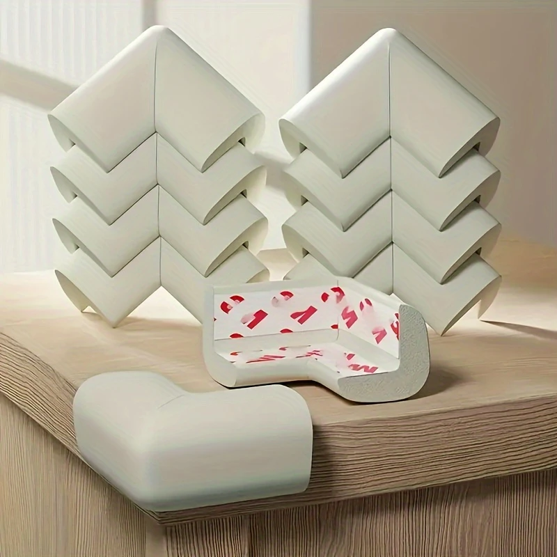 

Мягкие пенопластовые уголки-протекторы, предварительно склеенные защитные накладки для краев мебели, каминов, столов, лестниц и шкафов.