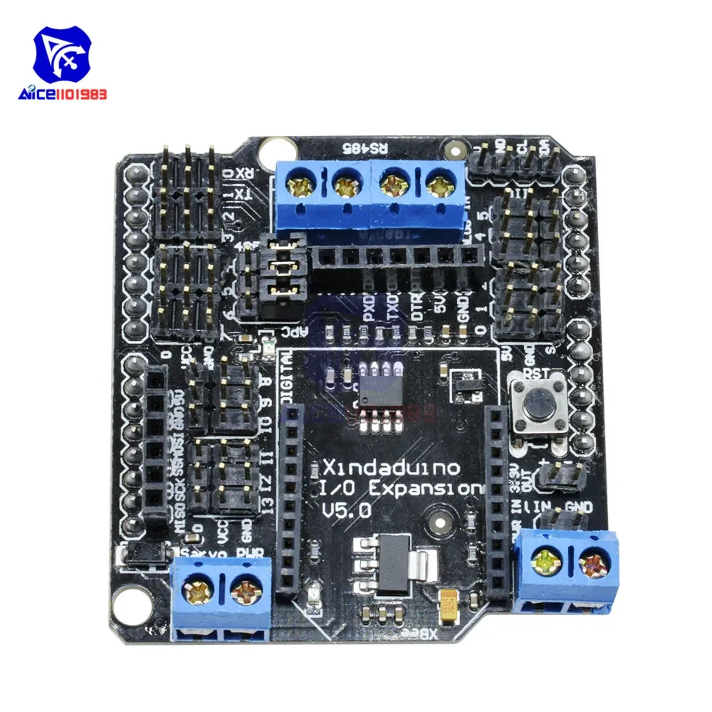 diymore I/O Sensor Expansion Module V5.0 Xbee Development Shield RS485 V5 for Arduino