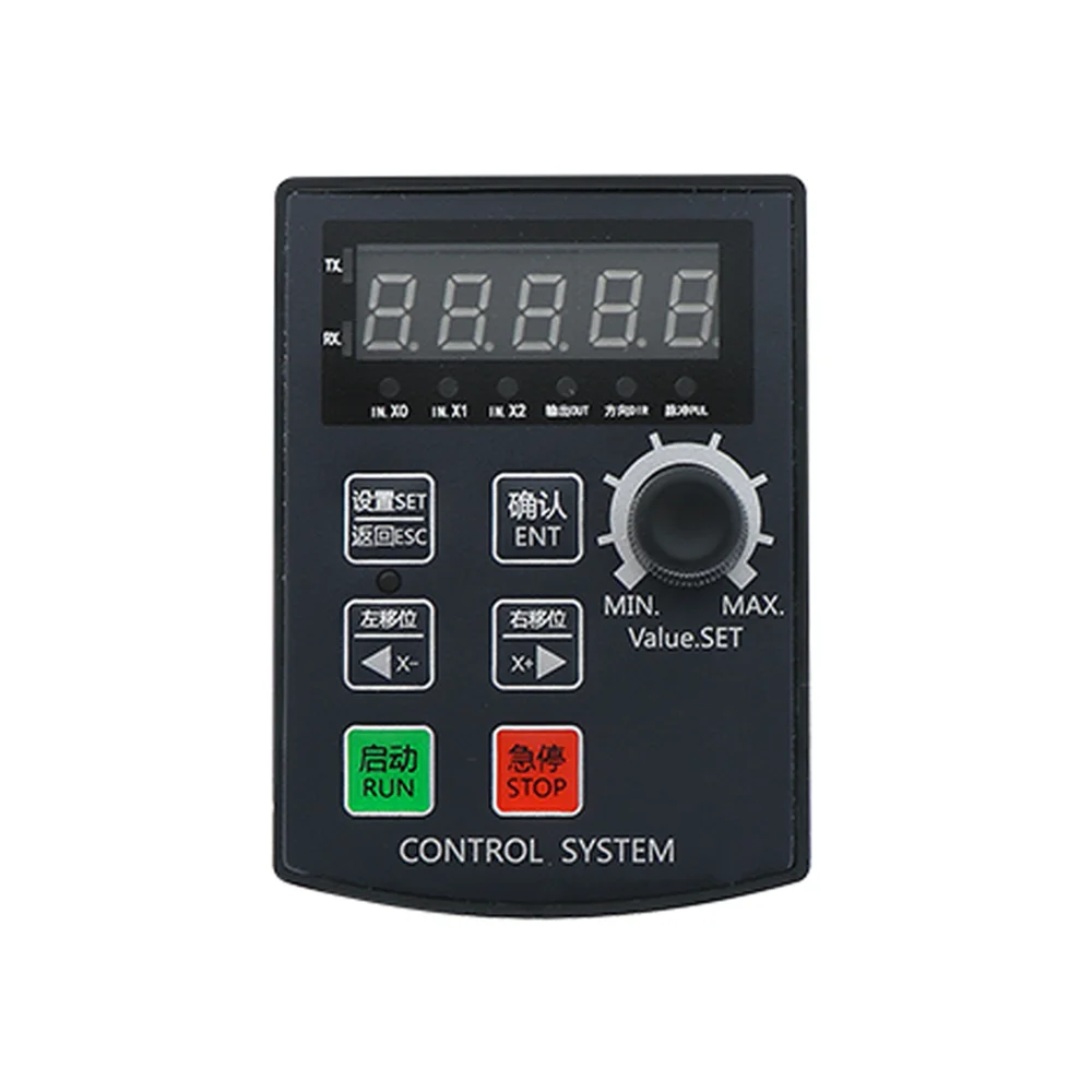 Controlador do Motor Hf020 com Exposição de Cinco Dígitos Comunicação do Limite Positivo e Negativo Deslizante Servo Motor Módulo de Controle do Movimento