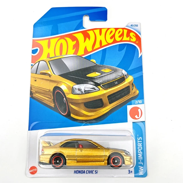 2024-45 Hot Wheels Cars Honda Civic Si 1/64 Metal Die-cast Model Toy  Vehicles - AliExpress