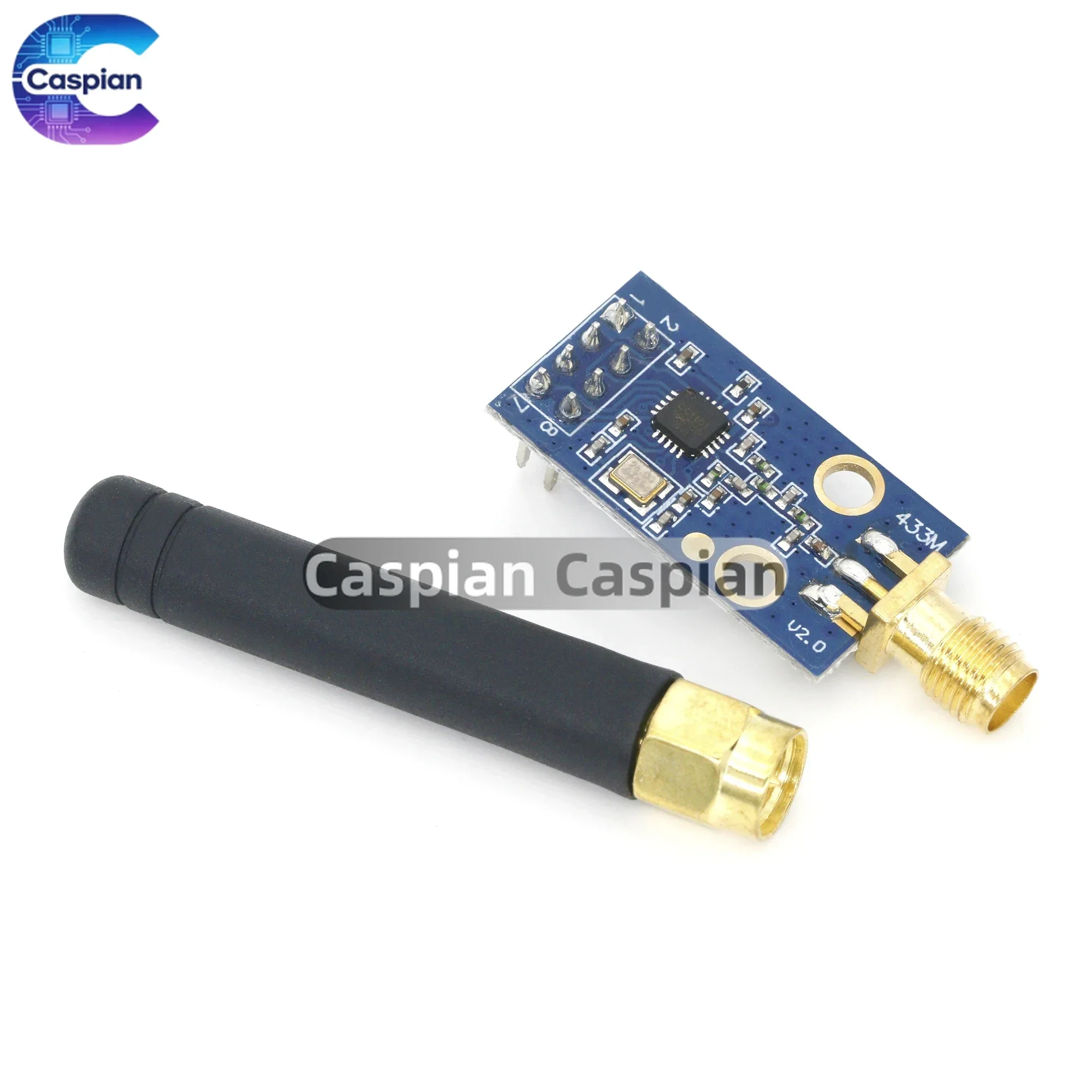 

CC1101 Wireless Module With SMA Antenna Wireless Transceiver Module For Arduino 433MHZ enhance the signal electronic components