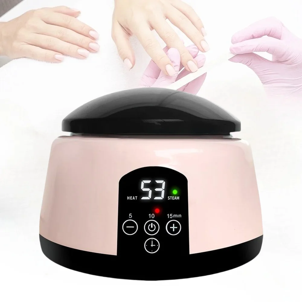 Electric Nail Gel Remover Acrylic Automatic Nail Steamer Portable One-Handed Gel Polish Fast Soaking Off Device for Home Salon