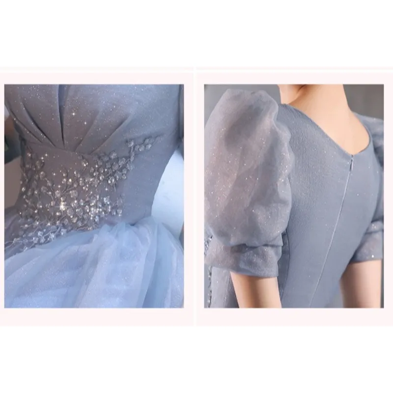 Verão novo feminino sexy banquete vestido de noite moda socialites pode usar vestidos para ocasiões diárias vestidos de banquete francês