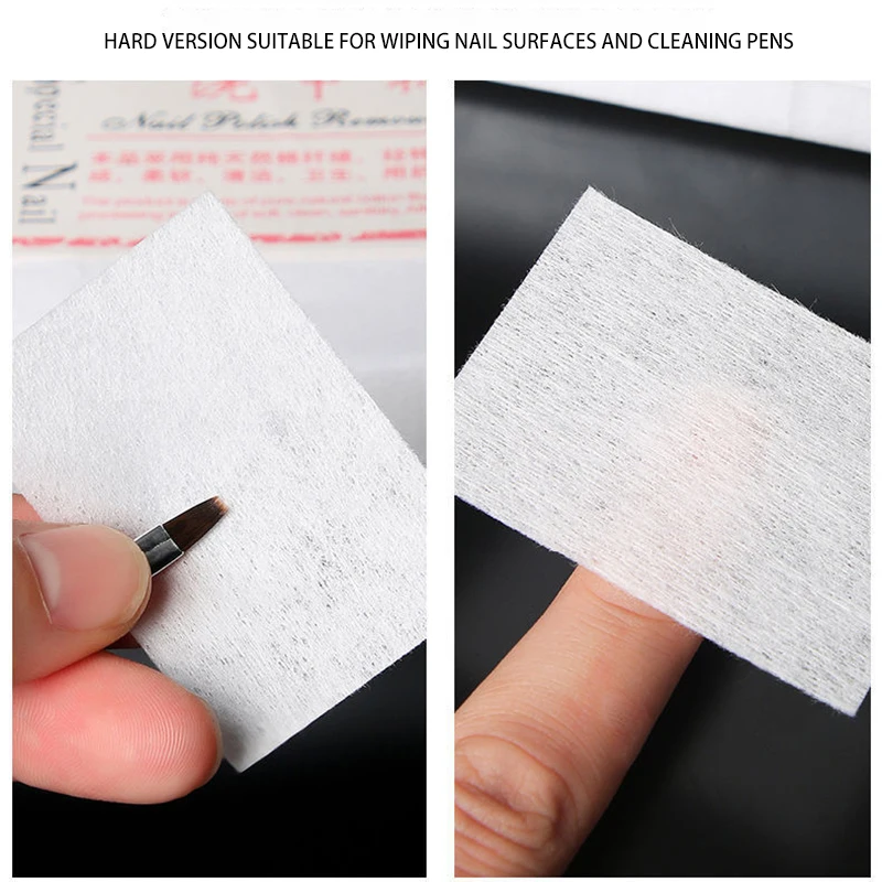 Tampone di cotone per unghie non perdere i capelli Strumento per la pulizia delle unghie dure Asciugamano per rimozione rapida delle unghie Lavaggio delle unghie Tampone di cotone per lavaggio delle unghie