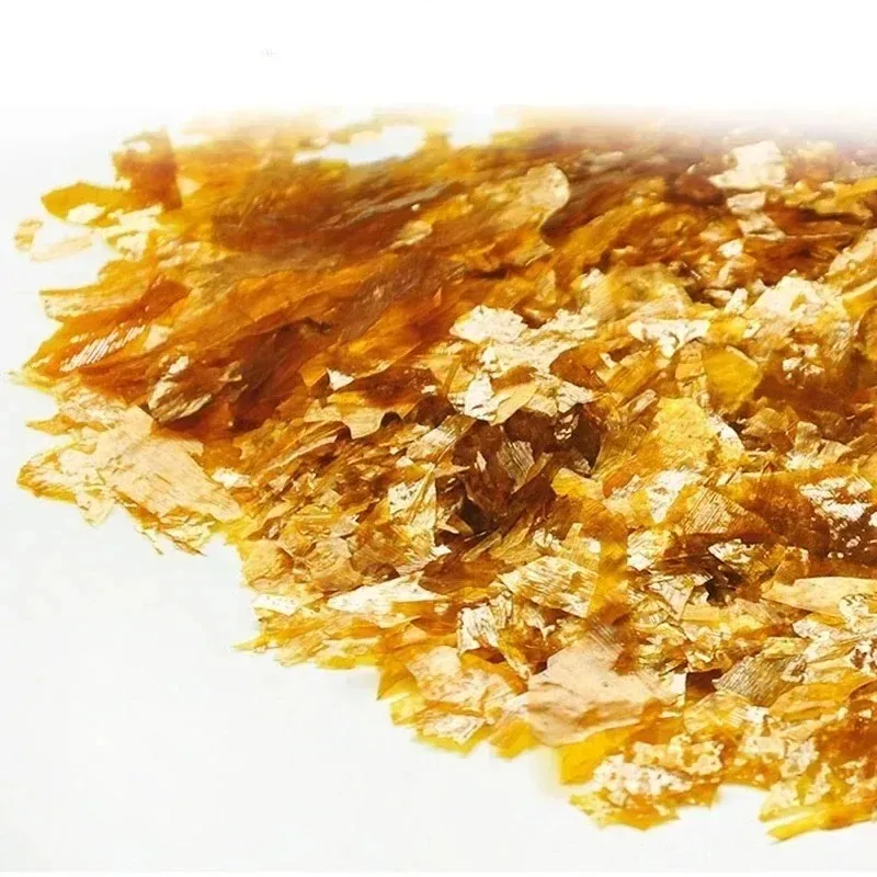 Natural Shellac Flakes For Wood Polish Furniture Repair Indian Origin Golden Varnish