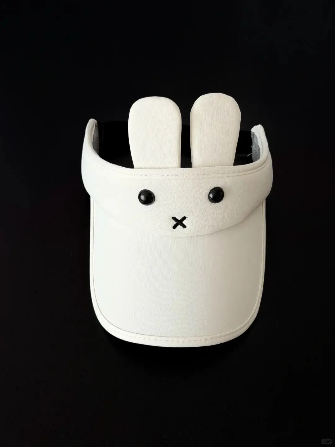 

Lovable Cute Miffy Rabbit Ear Empty Top Hat Woman Summer Brief Sun-proof Hide From Sunlight Wide Eaves Fashion Be All Match New