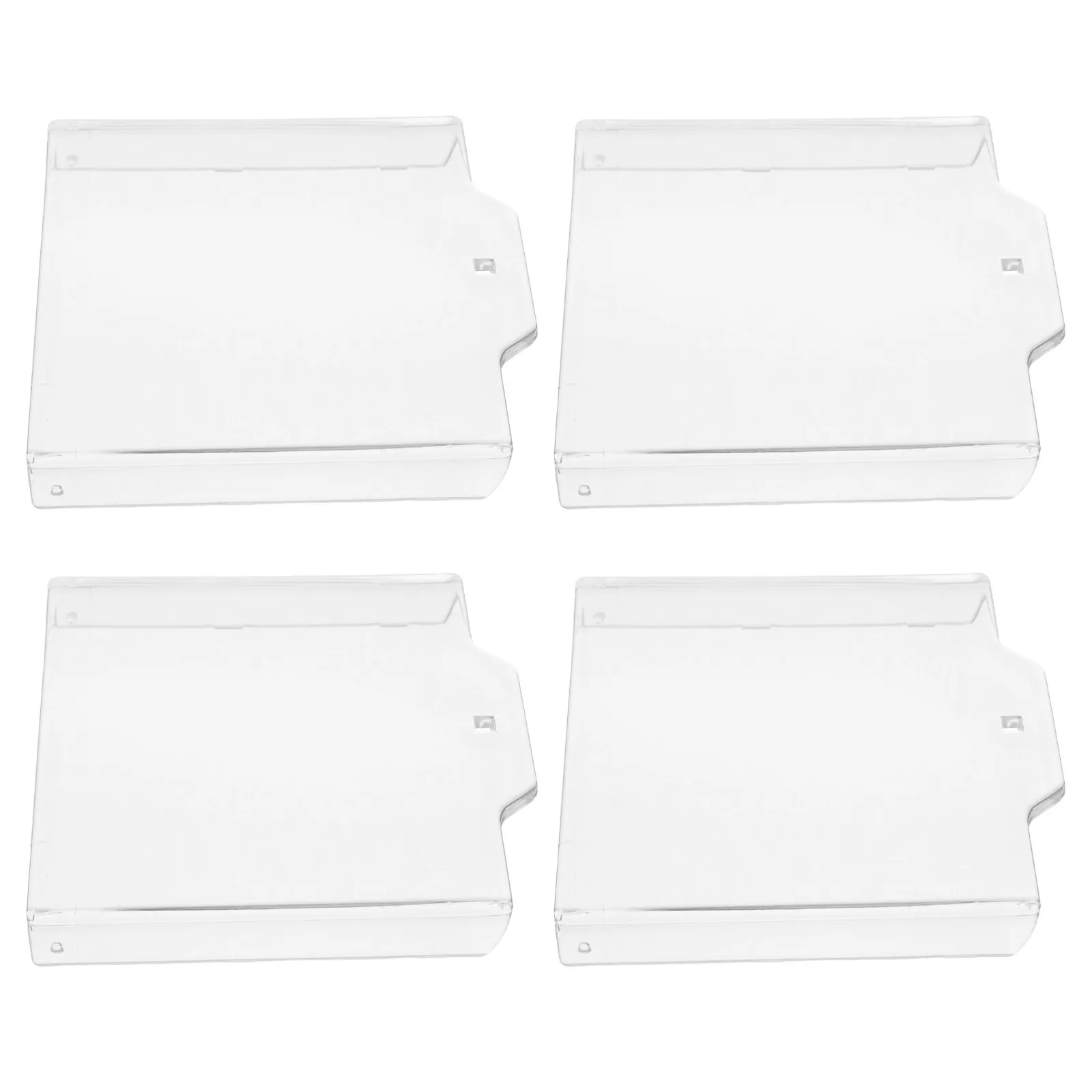 

4Pcs Transparent Fire Safety Switch Cover Emergency Button Protector Prevent Accidental Activation for Commercial Residential