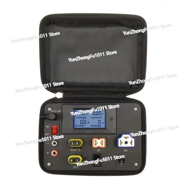 Car Led H4 H7 H11 H8 9005 9006 T10 Festoon Headlight Lamp Auto Lights Bulbs Testing Box Test Device 12V Portable Tester