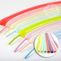 20-100pcs 두꺼운 마카롱 롱 매직 풍선 도매 DIY 짠 Ballons 생일 파티 축제 축하 웨딩 장식