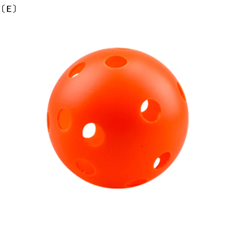 〔E〕72mm 26 Holes PE Plastic Floorball For Field Hockey Training Street Outdoor Sport Practice Ice Hockey Puck Equipment〔Winter5〕